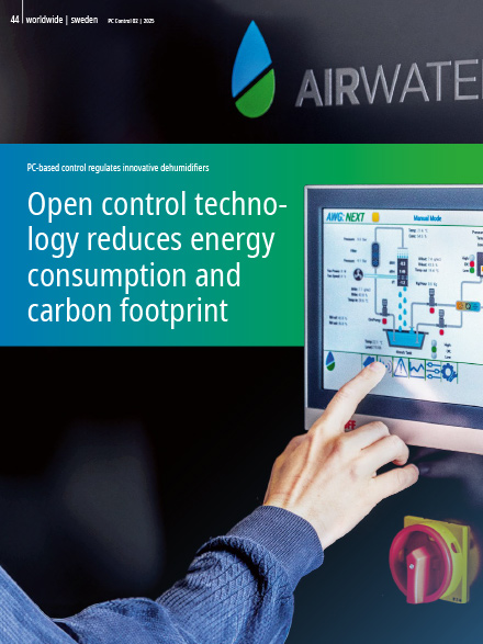 Open control technology reduces energy consumption and carbon footprint