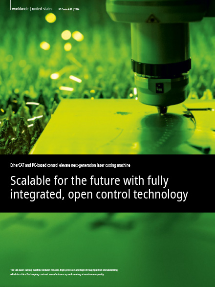 Scalable for the future with fully integrated, open control technology