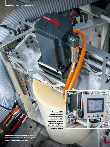 Throughput doubled in film application using efficient automation
