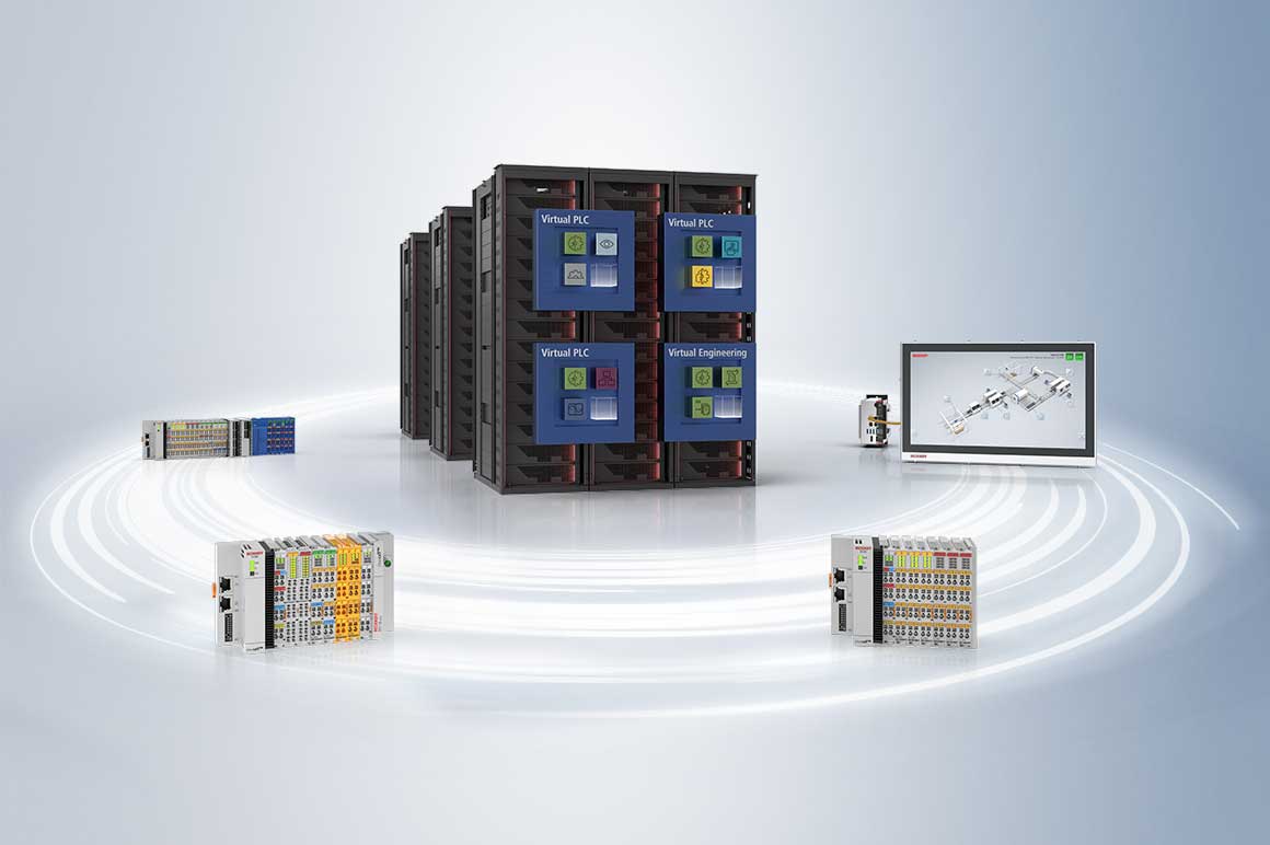 TwinCAT for Linux® and virtual PLC enables centralized and automated control software updates in automotive production, reducing the need for manual work and saving resources. With virtual control systems ensuring increased flexibility and lower costs, sophisticated simulation and test procedures can be integrated perfectly.
