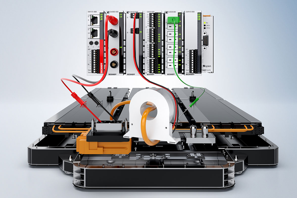 Bei der abschließenden Prüfung von Batteriemodulen oder -packs kommen Messtechnikklemmen der ELM-Serie zum Einsatz.