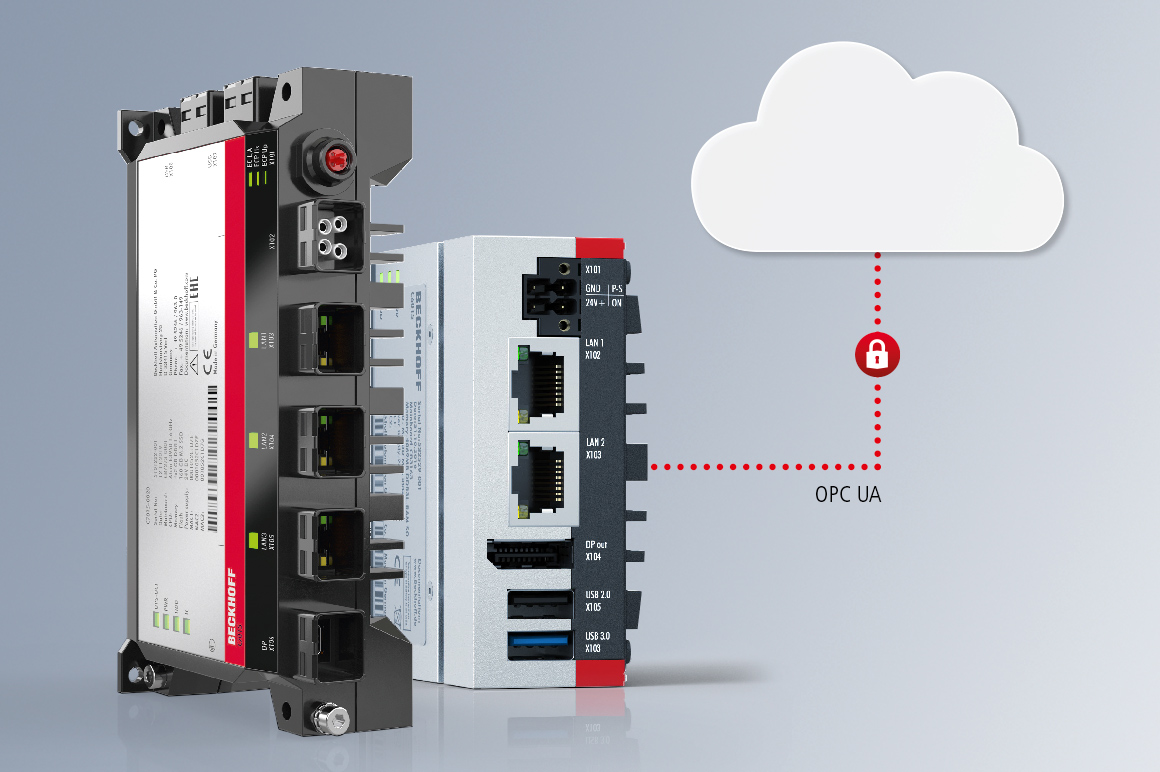 Die Ultra-Kompakt-Industrie-PCs der C60xx-Reihe eignen sich hervorragend als Edge Device für die Nachrüstung von IoT-Funktionen. Mit der Schutzart IP65 und flexibler Montage nutzt der C7015 dabei auch den kleinsten Bauraum direkt in der Anlage.