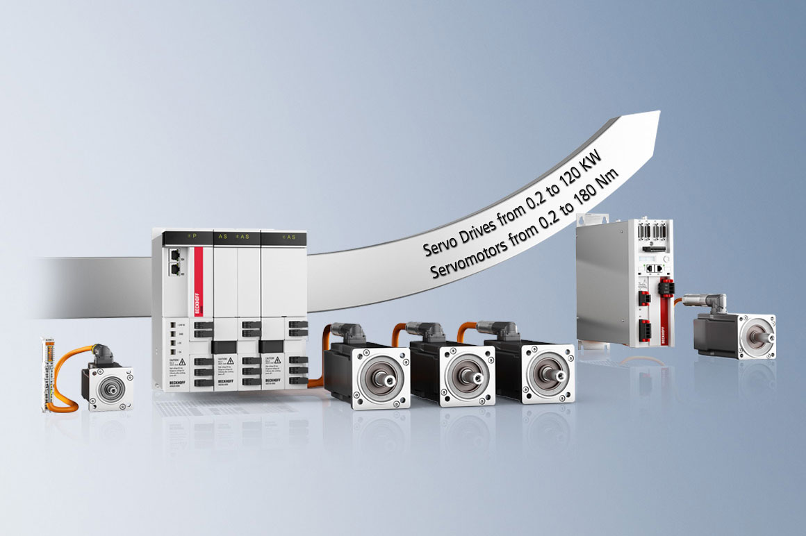 The scalable Beckhoff drive system completely covers the high requirement profile of the woodworking and furniture industry.