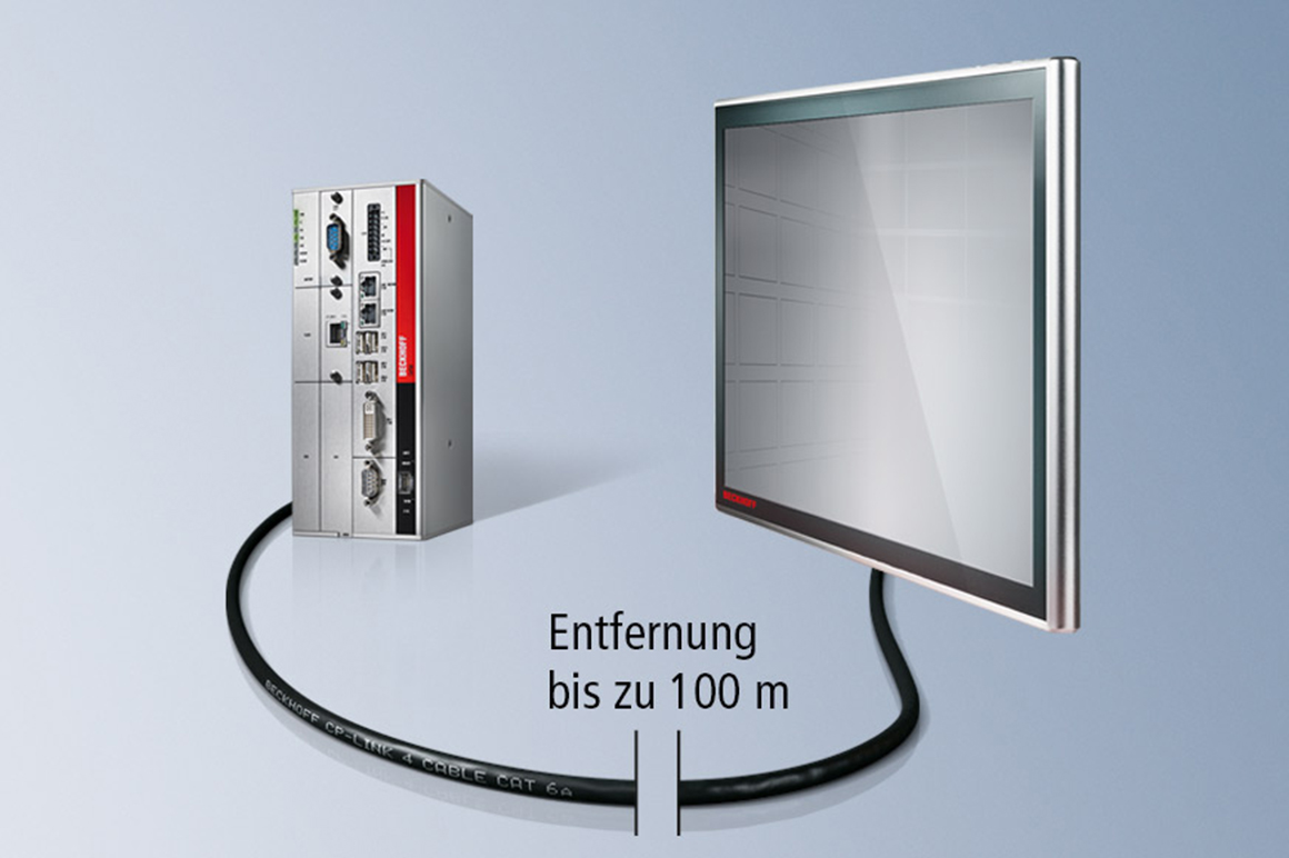 CP-Link 4 – The One Cable Display Link von Beckhoff