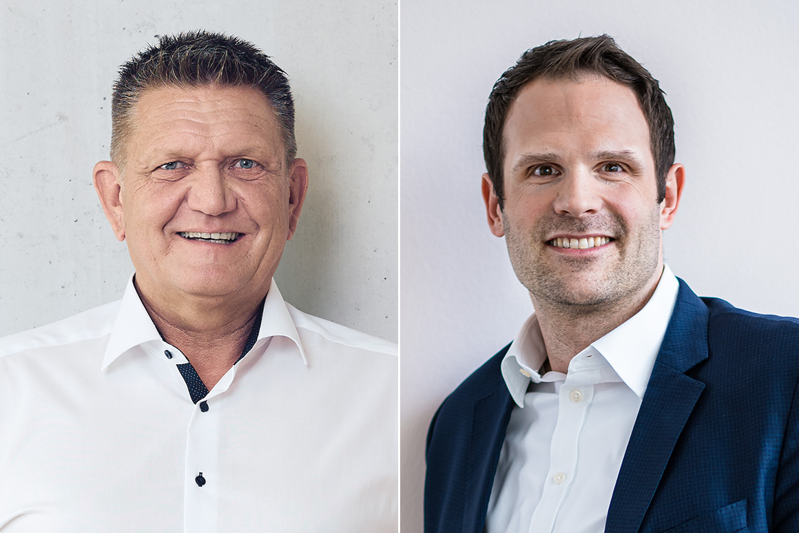 Interview with Frank Würthner (Industry Management Packaging Machines, left) and Christian Gummich (Industry Management Plastics Machines, right)