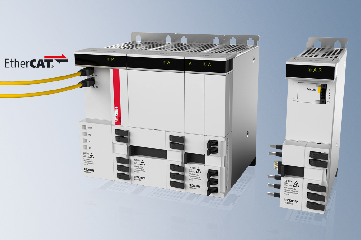 Das Hochleistungs-Multiachs-Servosystem AX8000 von Beckhoff zeichnet sich durch eine äußerst hohe Dynamik und kürzeste Zykluszeiten aus. Durch die Unterstützung der Oversampling-Technologie können die Prozessdaten bei Bedarf nun sogar mehrmals innerhalb eines Kommunikationszyklus abgetastet und über EtherCAT an die Steuerung übertragen werden.