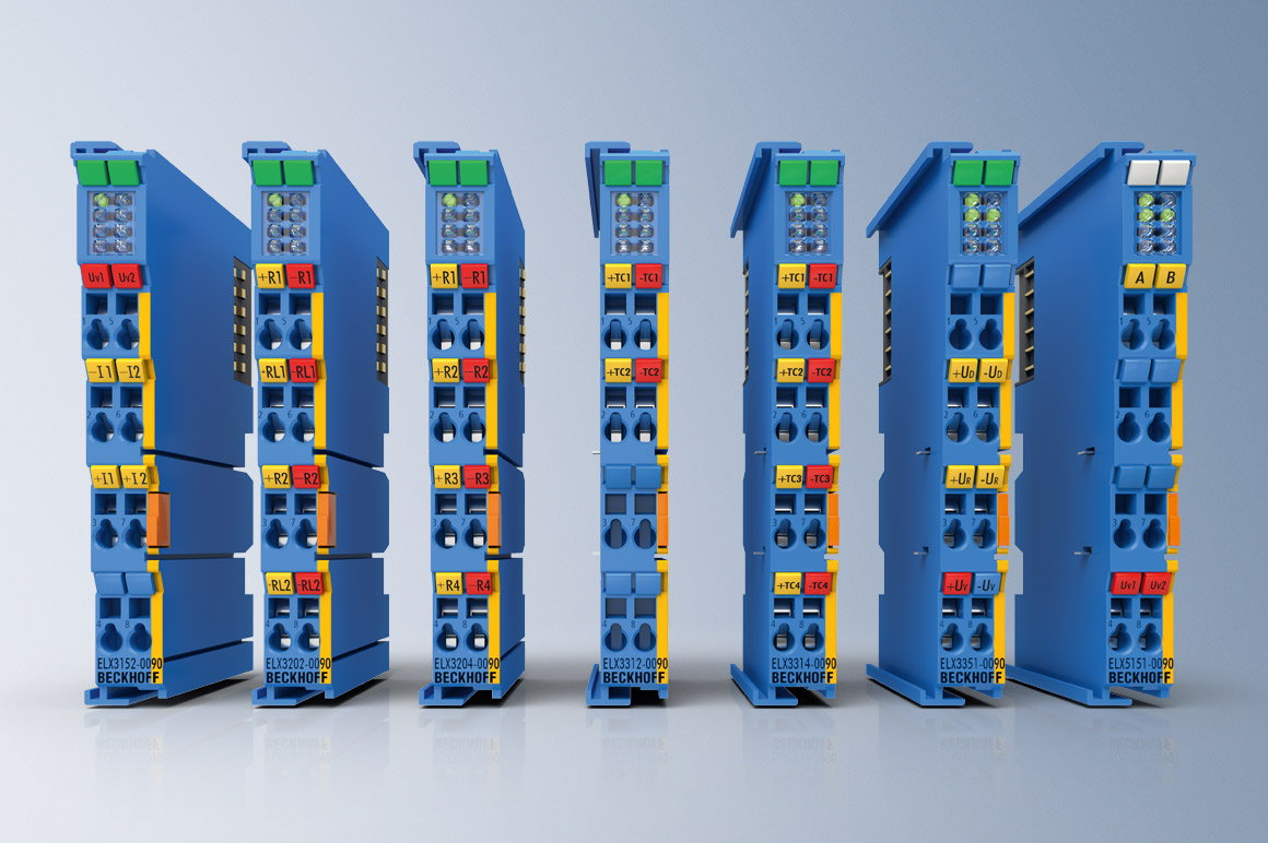 In combination with the ELX terminals, TwinSAFE SC technology offers a highly compact solution for applications with requirements for intrinsically safe signal transmission and functional safety.