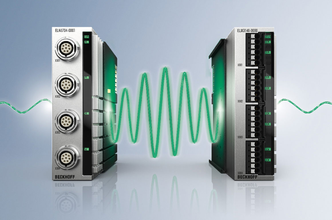 Mit seinem kontinuierlich erweiterten Messtechnikportfolio bedient Beckhoff die volle Spanne der Anforderungen in der industriellen Messtechnik: vom Sekundentakt bis zum kHz-Bereich, von der Messung von Spannung und Strom über Schwingungen bis zur Kraftmessung.