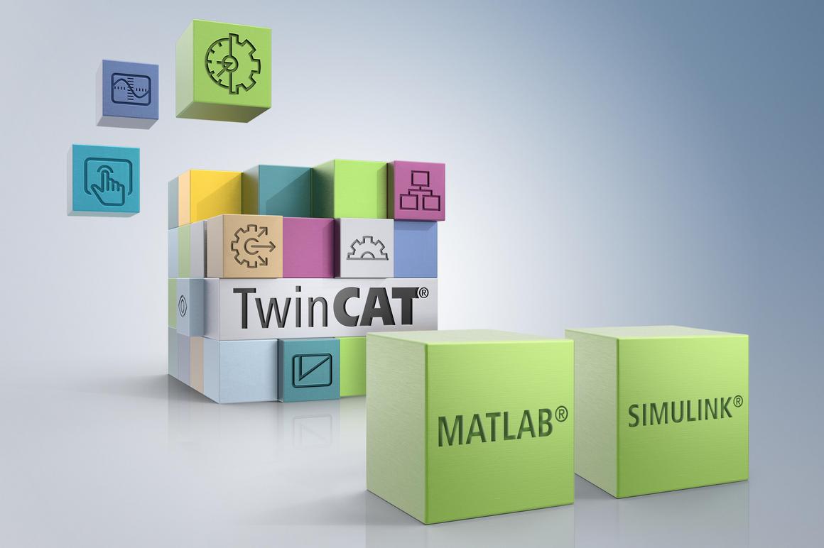 Mit den TwinCAT 3-Target-Produkten ist es möglich, Analysen und Simulationen aus MATLAB® und Simulink® direkt in die TwinCAT-Welt zu transferieren.