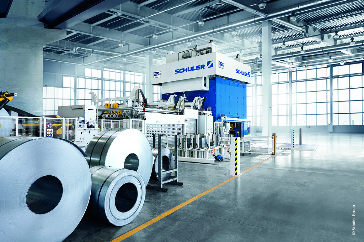 The high-performance and scalable Beckhoff control technology is suitable for all press types.