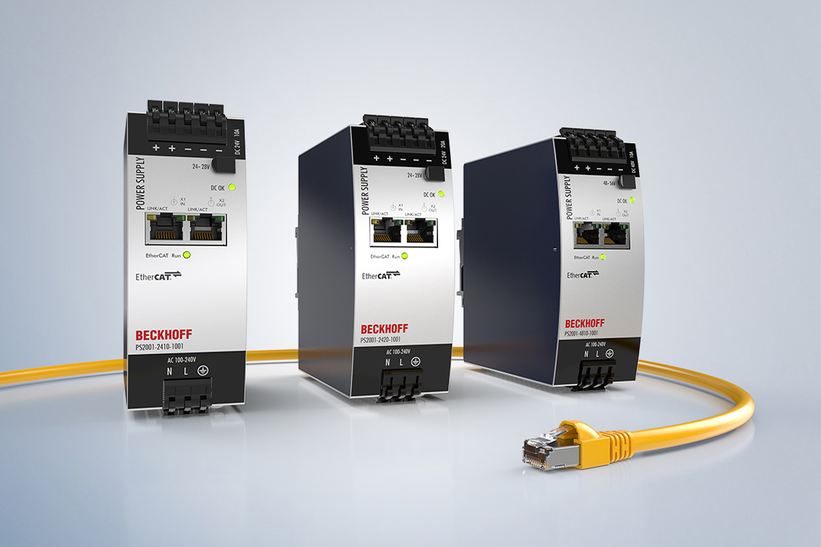Compact DIN rail power supply units are also available for the maritime industry.