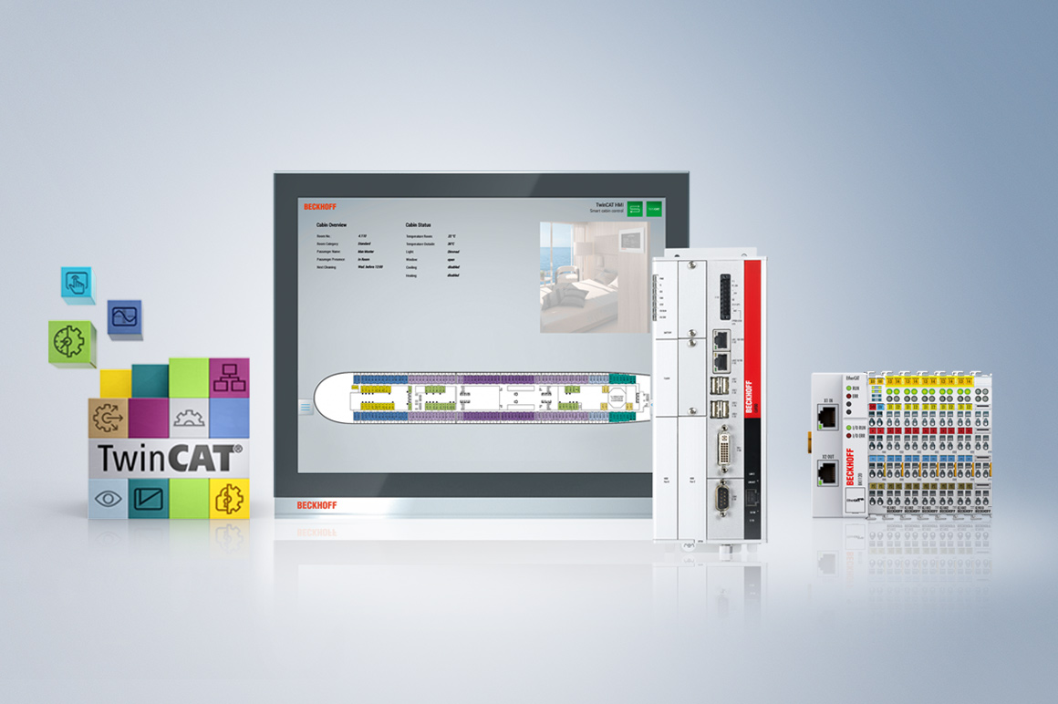 Due to its modularity and open interfaces, PC-based control from Beckhoff is ideally suited as a universal automation platform for the various control, optimization and monitoring tasks on ships.