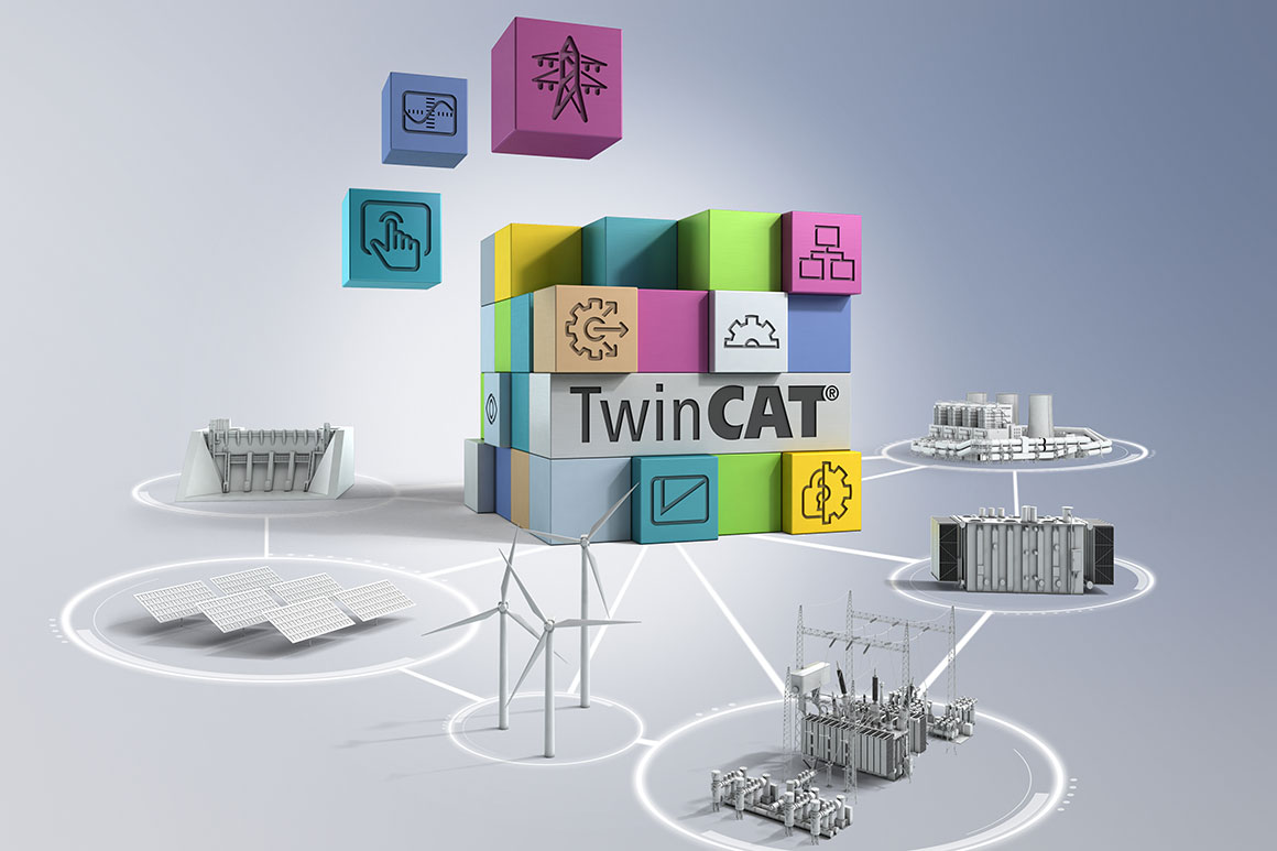 TwinCAT offers software libraries for various telecontrol protocols.