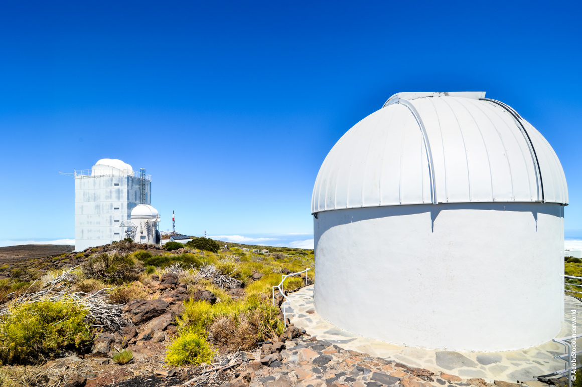 PC-based control is used to automate the telescopes and other instruments at the Roque de los Muchachos observatory on La Palma and the IAC Teide on Tenerife (pictured).