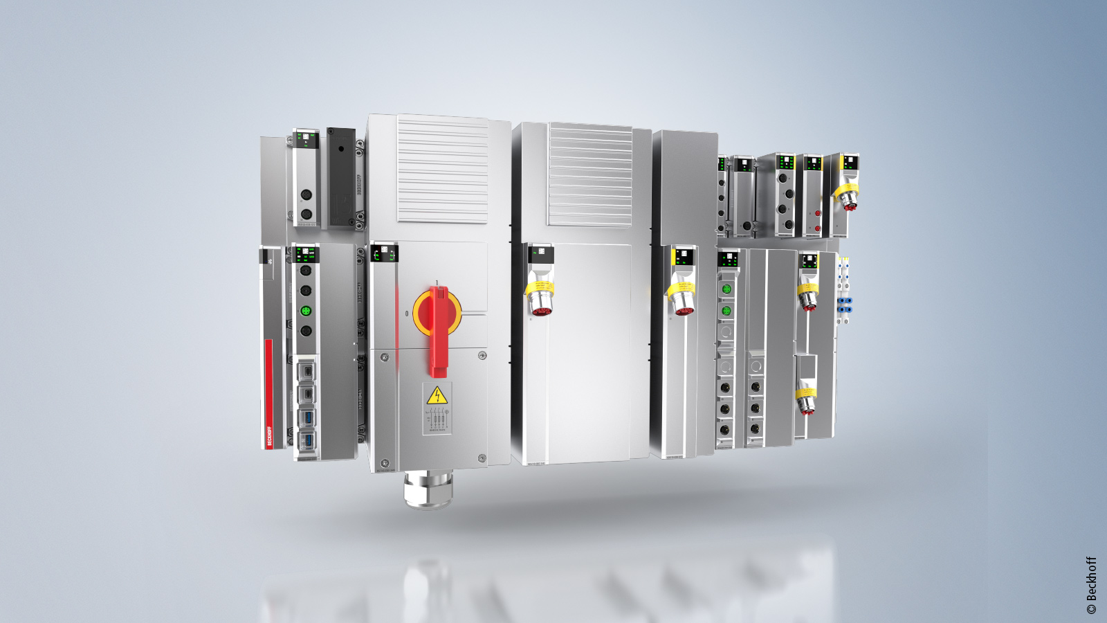 The MX-System has a highly modular design and can now be even better adapted to the respective application with the three-row baseplate and corresponding function modules.