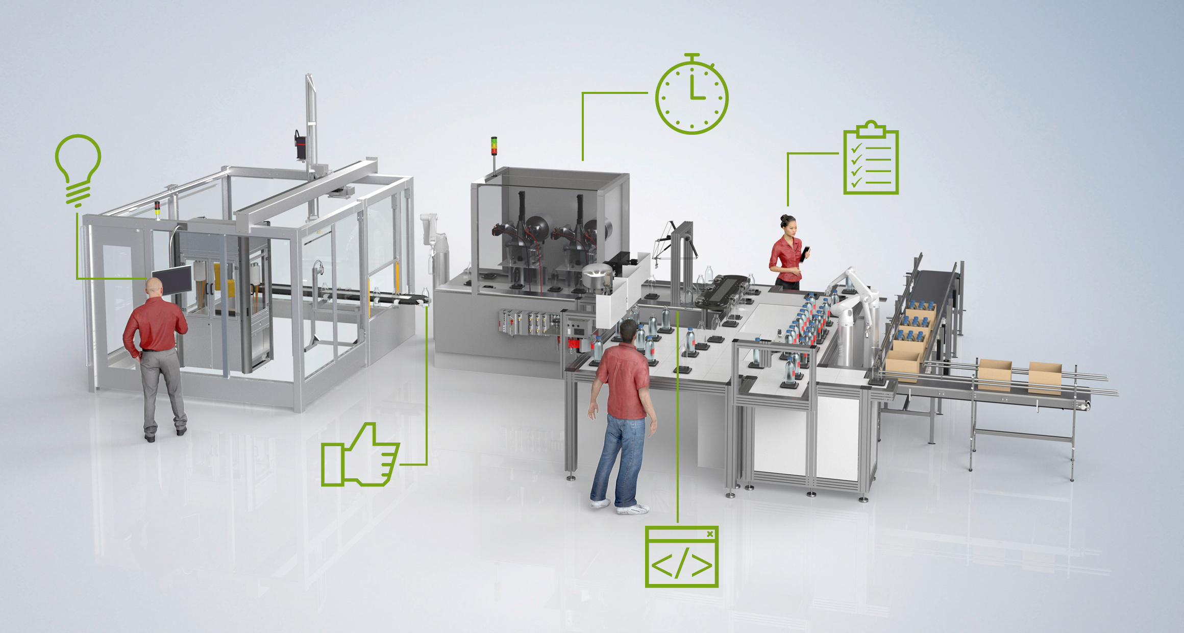 Insights from data analysis can influence the entire production process