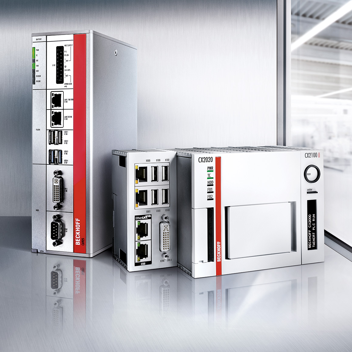 The Beckhoff Industrial PCs: highly scalable, with variable configuration and customizable