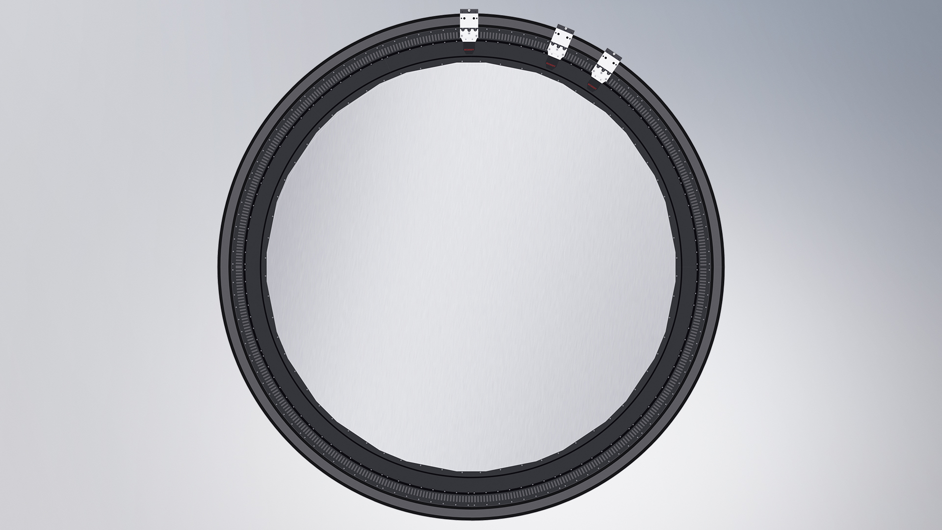 Circular, positive curve