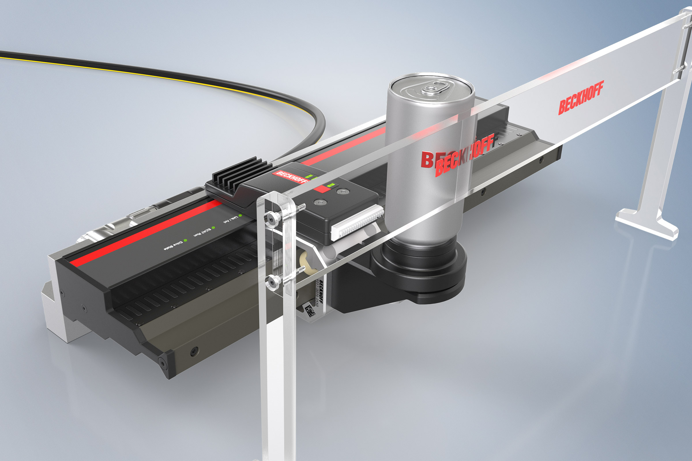 Mobile processing stations enable process steps to be actively carried out directly on the mover.