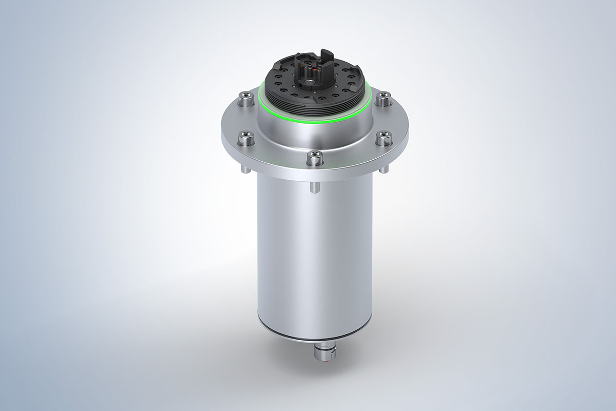 The base-type motor module can be used flexibly for various installation scenarios.