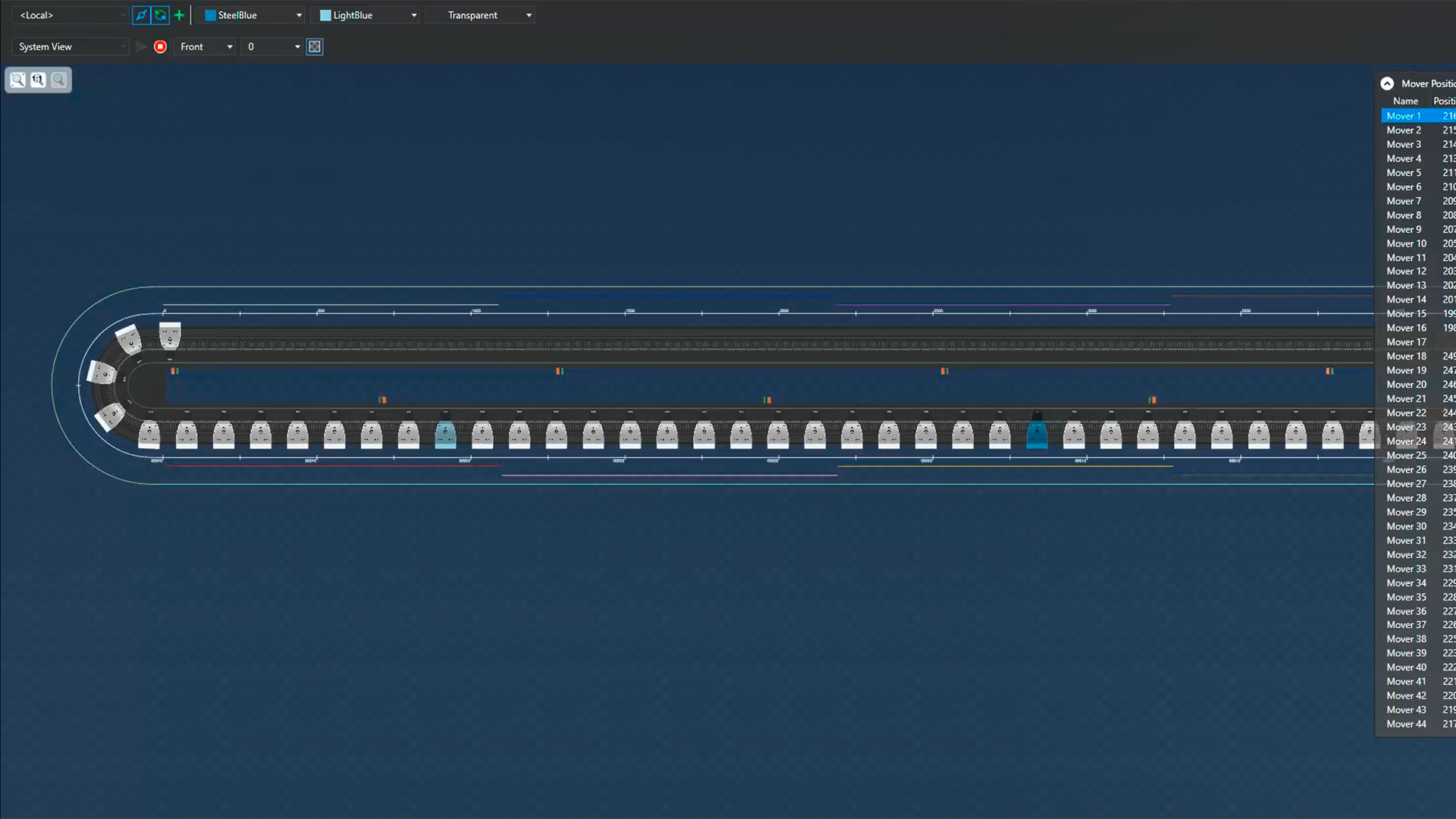 Automatic collision avoidance for XTS movers (stand-alone)