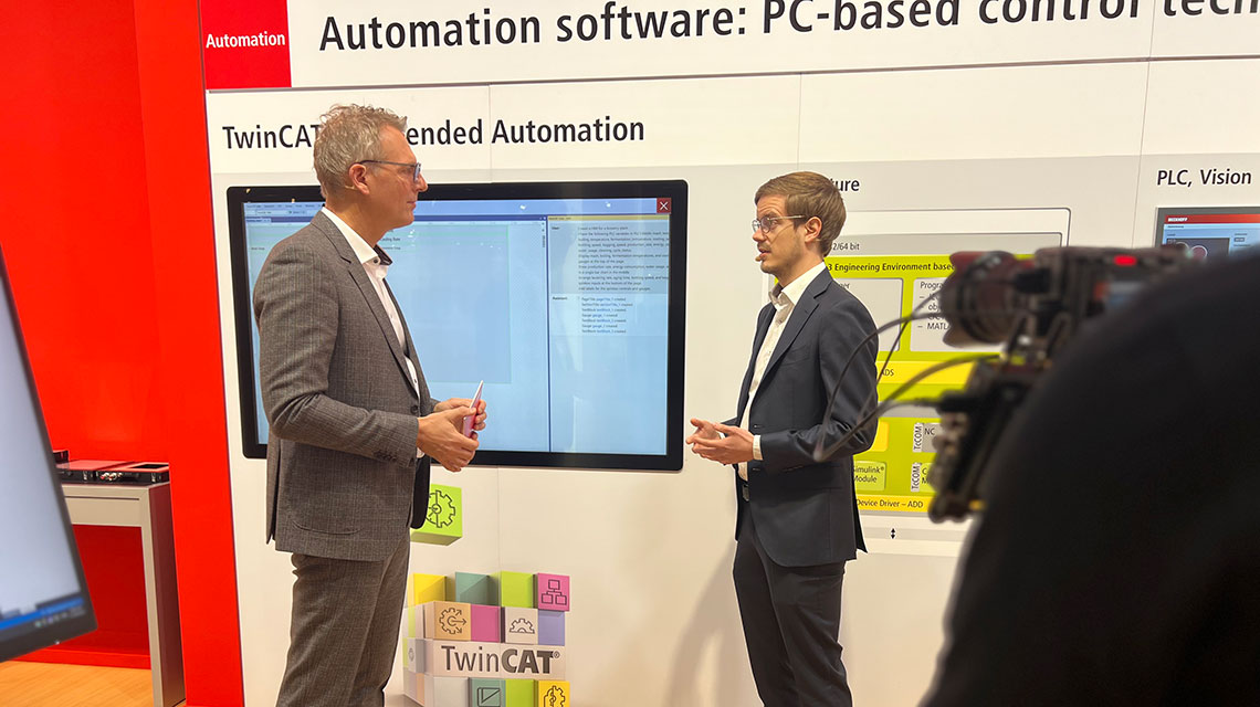 Product manager Jannis Doppmeier explains how large language models (LLMs) such as ChatGPT from OpenAI can be conveniently used in the TwinCAT XAE engineering environment to develop projects.