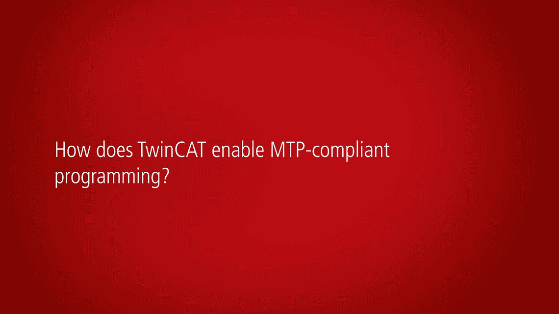 Laurids Beckhoff from process industry management answers frequently asked questions about the Module Type Package (MTP) concept.