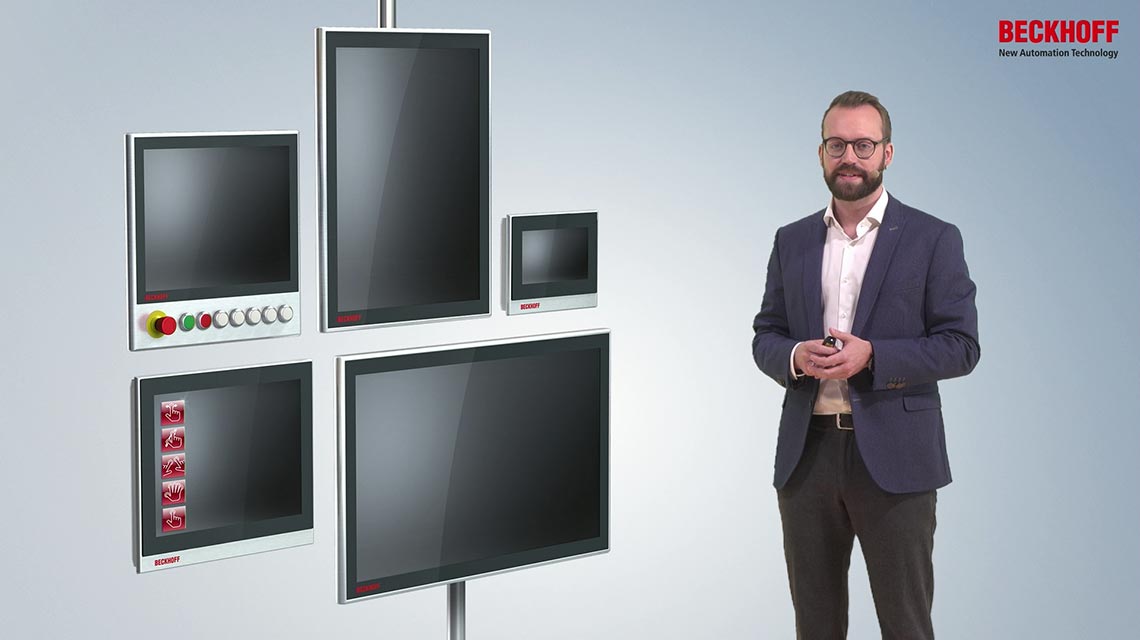 Beckhoff Multitouch-Control-Panels vereinen Multitouch und andere Technologien aus dem Konsumgütermarkt mit dem Anforderungen an robuste und langlebige Bedieneinheiten.