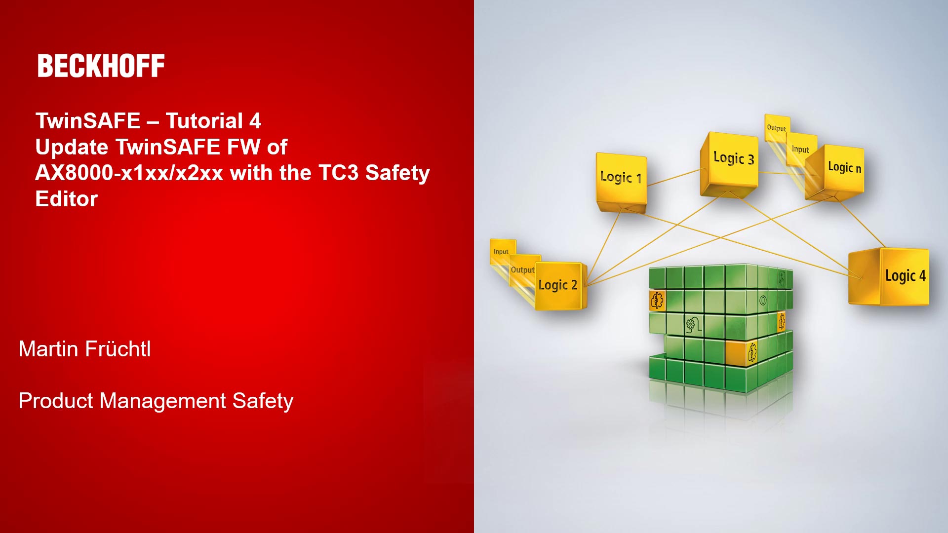 Tutorial 4: Updating FW on AX8000-x1xx/-x2xx with TwinCAT 3 Safety Editor