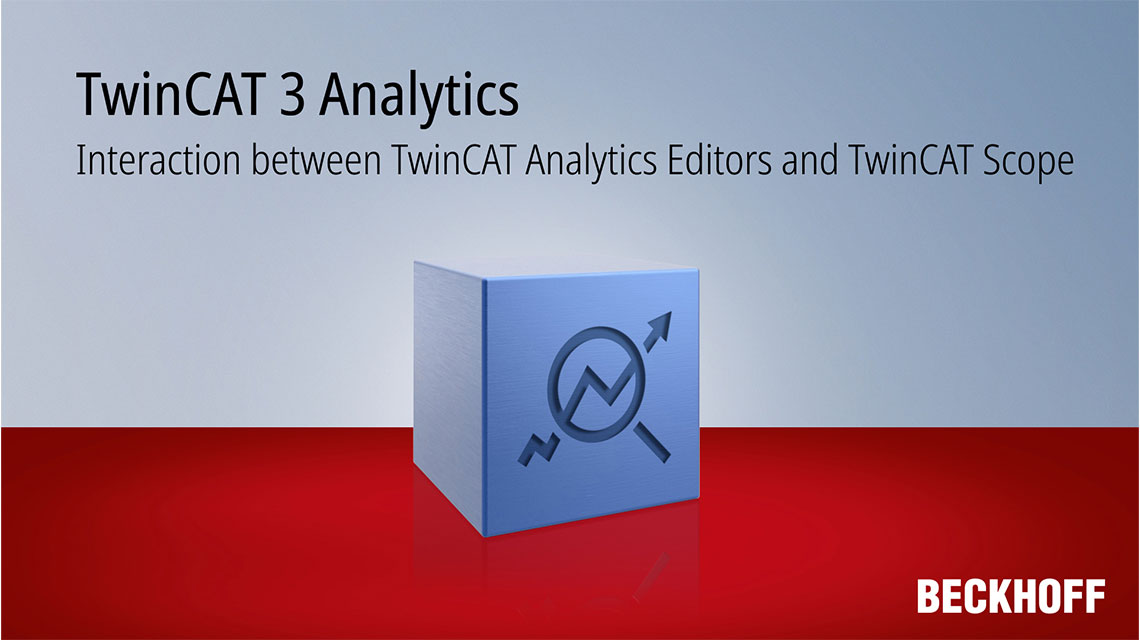 Learn more about the interaction between TwinCAT Analytics editors and TwinCAT Scope View.