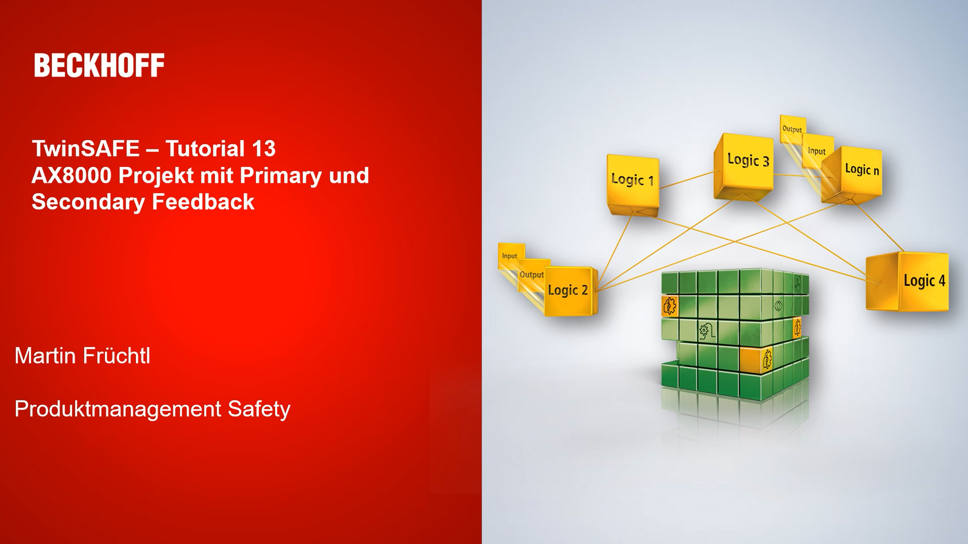 Tutorial 13: AX8000-Projekt mit Primary und Secondary Feedback