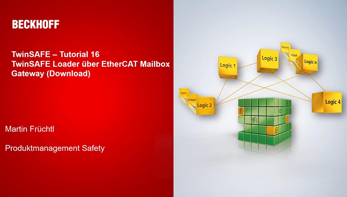 Tutorial 16: TwinSAFE-Loader-Konfiguration und -Download