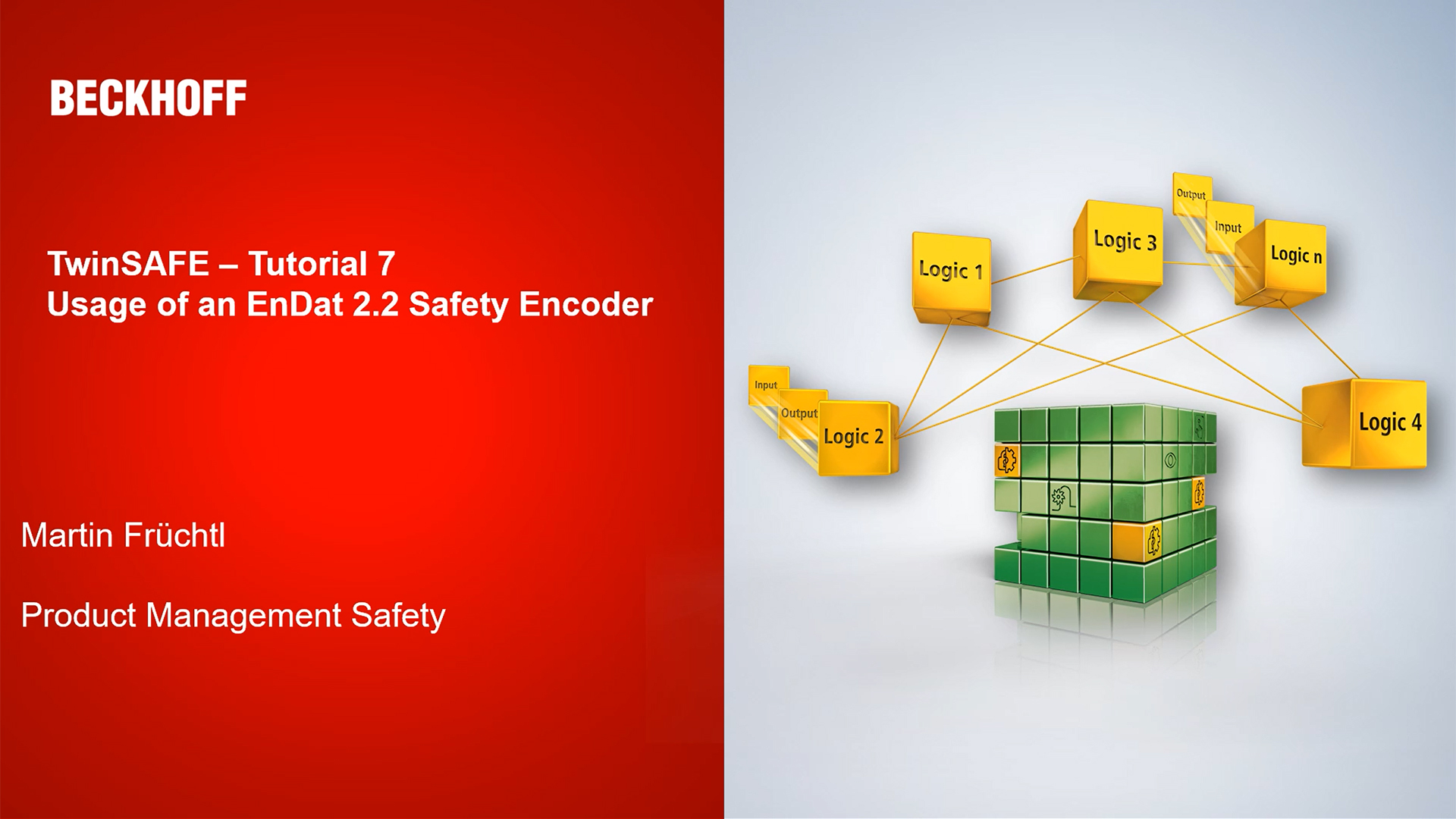 Tutorial 7: Usage EnDat 2.2 Safety Encoder