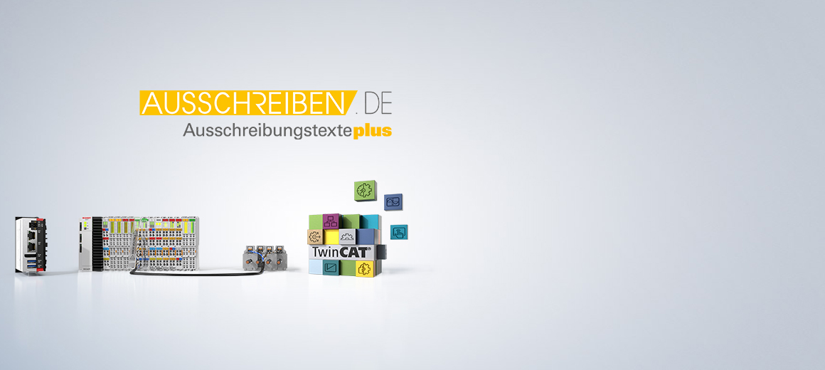 Entdecken Sie Beckhoff Produkte jetzt auf ausschreiben.de
