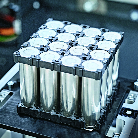 Battery production